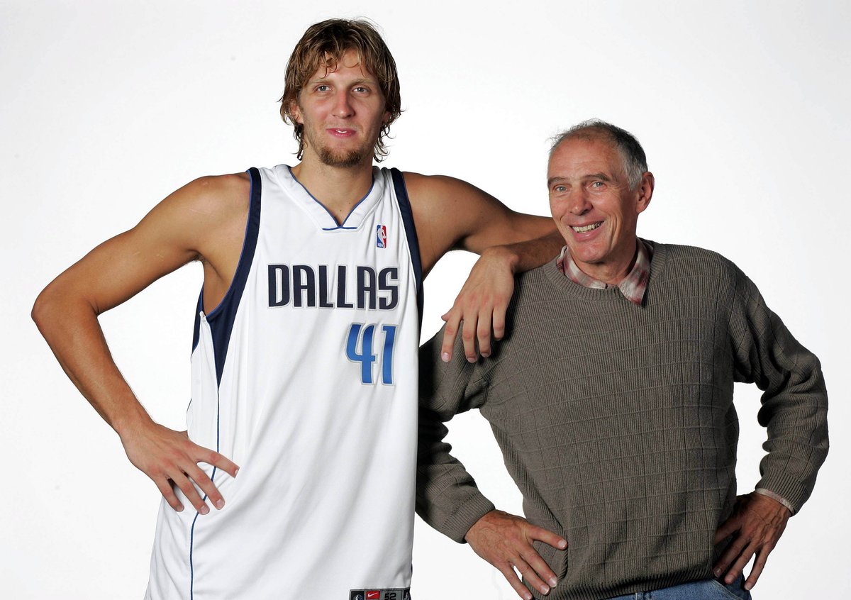 Dirk Nowitzki mentor coach Holger Geschwindner