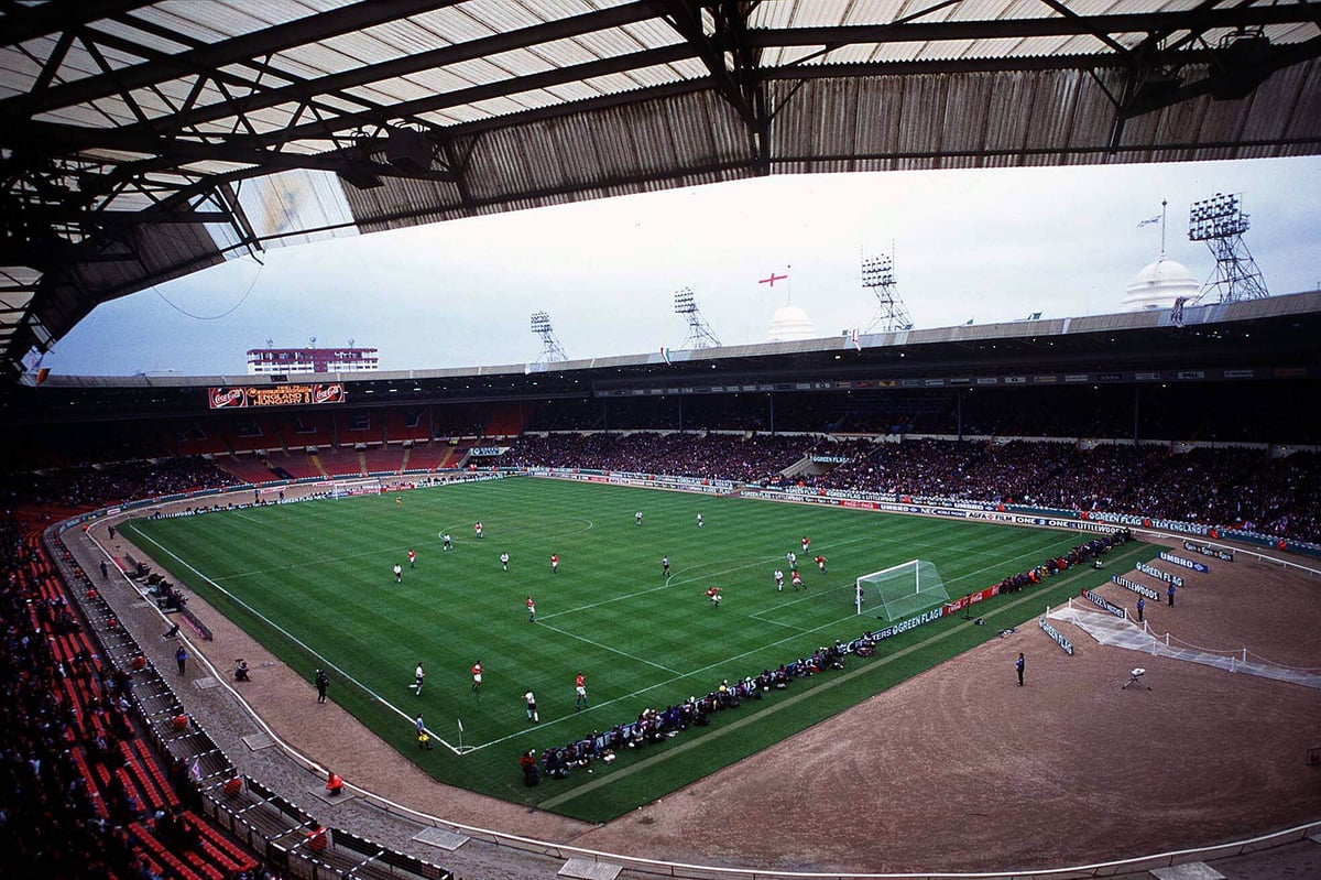  Altes Wembley Stadion.