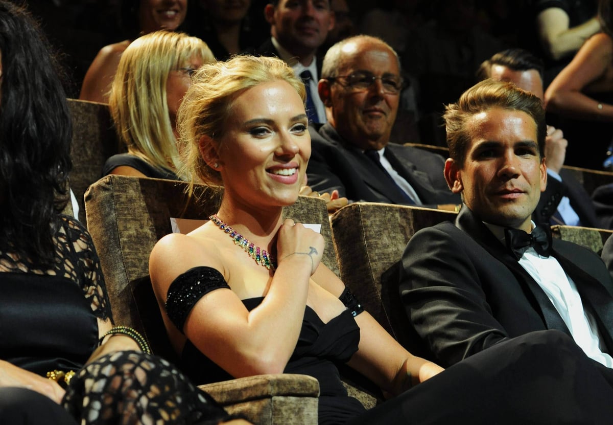 Scarlett Johansson at the “Under The Skin” movie premiere.