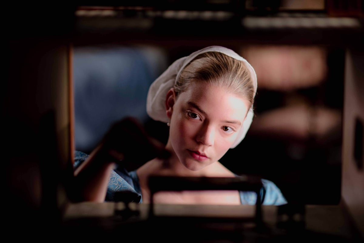 Anya Taylor-Joy in the movie “The Miniaturist”.