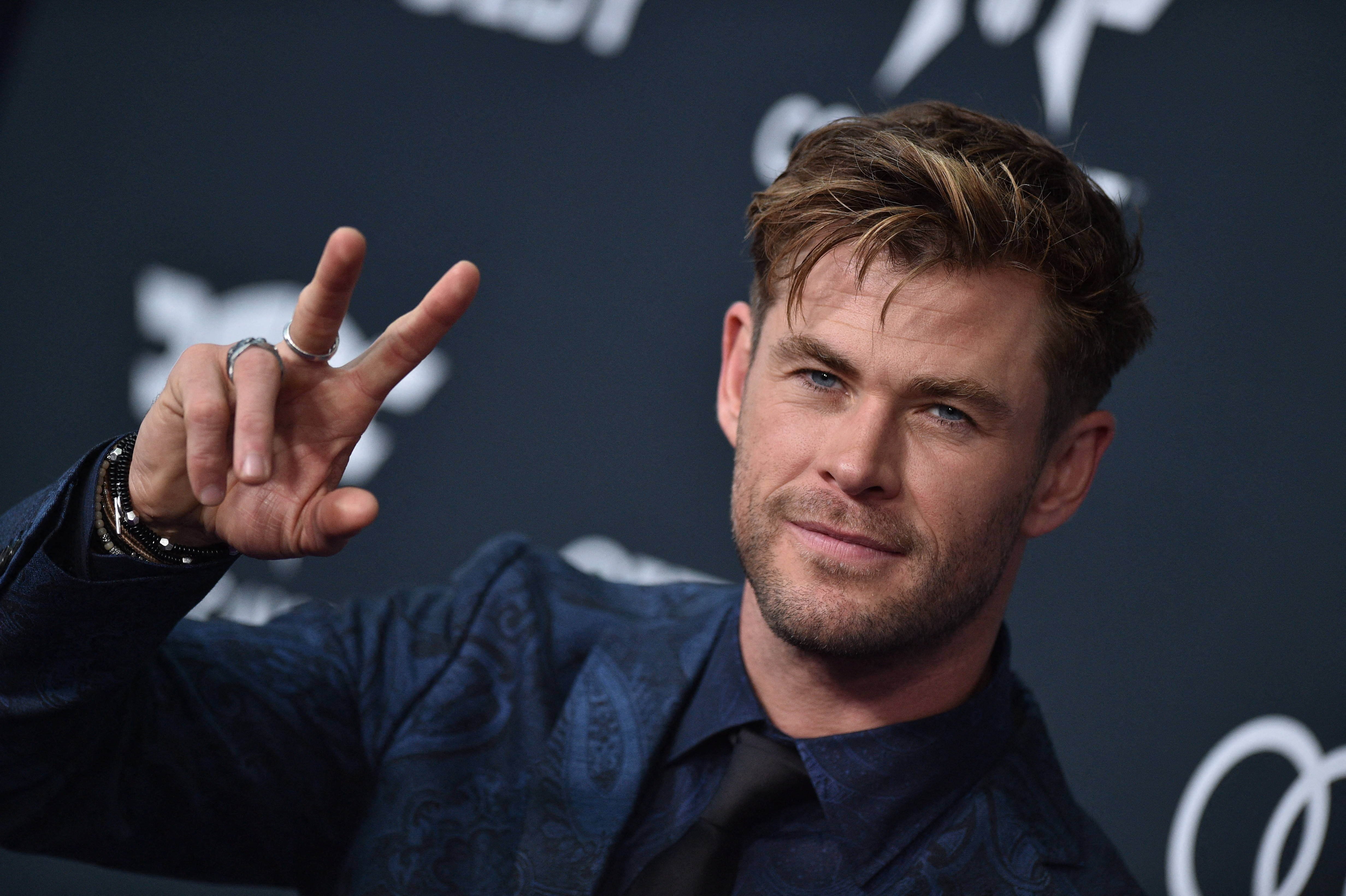 Chris Hemsworth attends the world premiere of Walt Disney Studios Motion Pictures Avengers: Endgame.