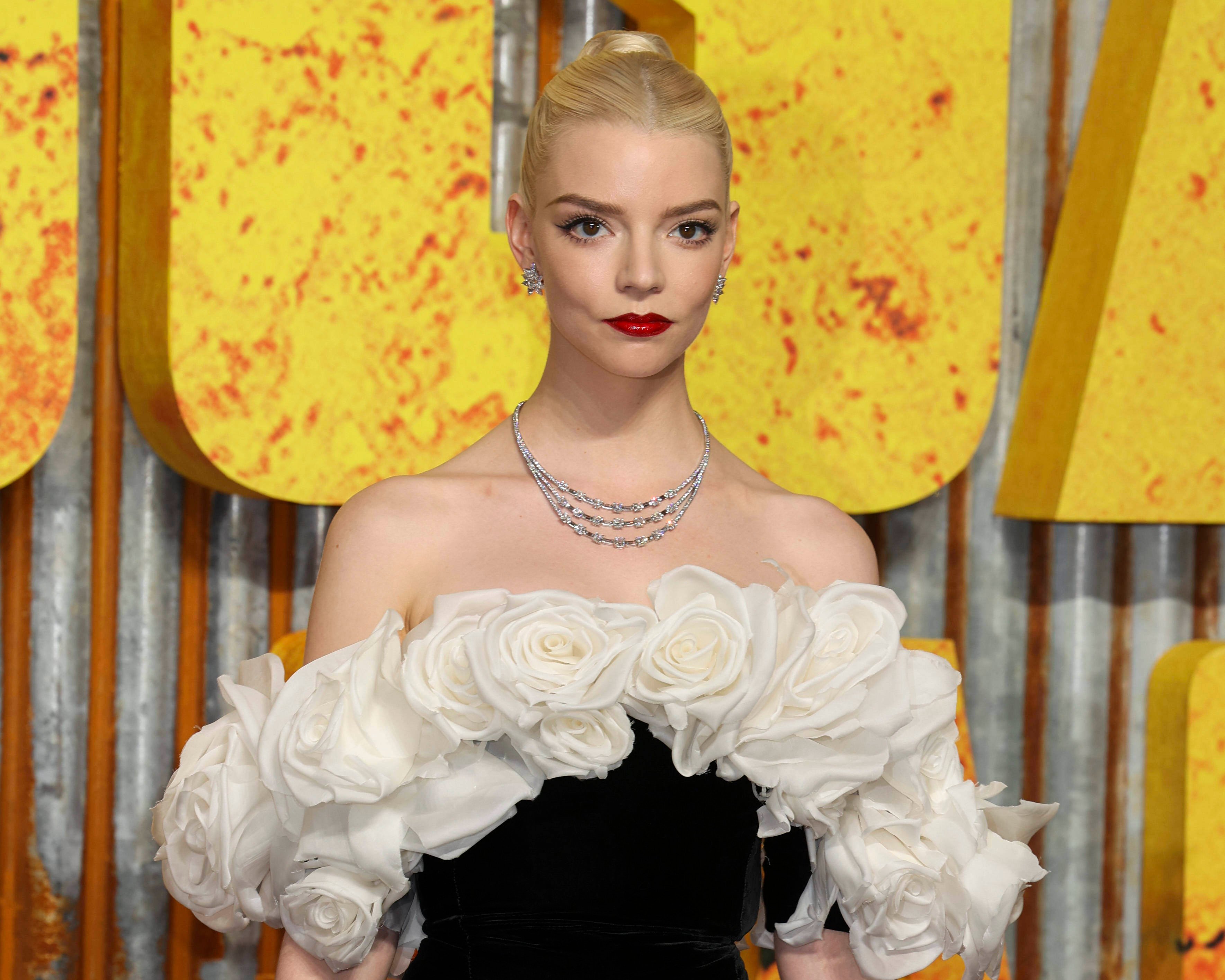 Taylor-Joy attends the Furiosa: A Mad Max Saga UK Premiere.