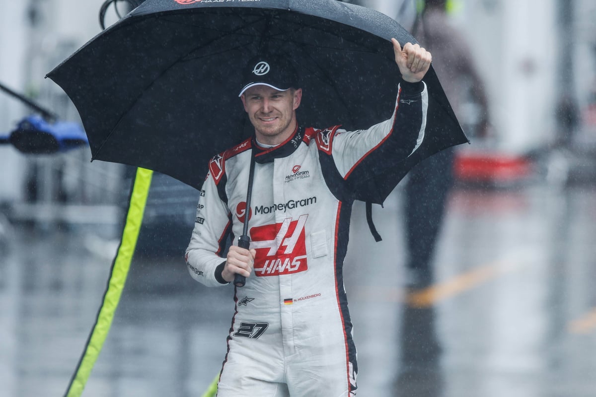 Nico Hülkenberg im Regen 2023 Kanada GP F1