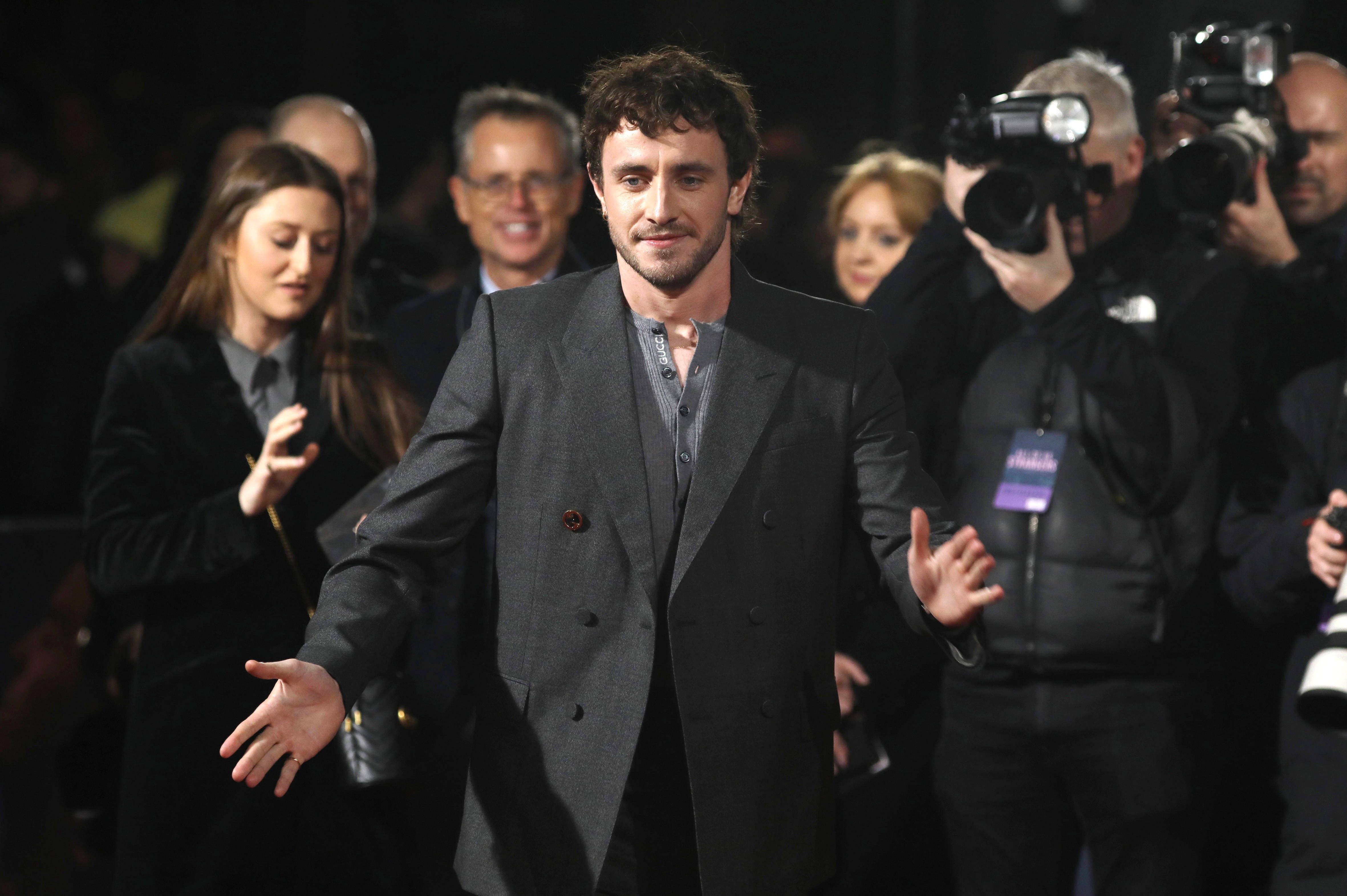 Paul Mescal at the gala screening of the feature film All of Us Strangers at the BFI Southbank London.