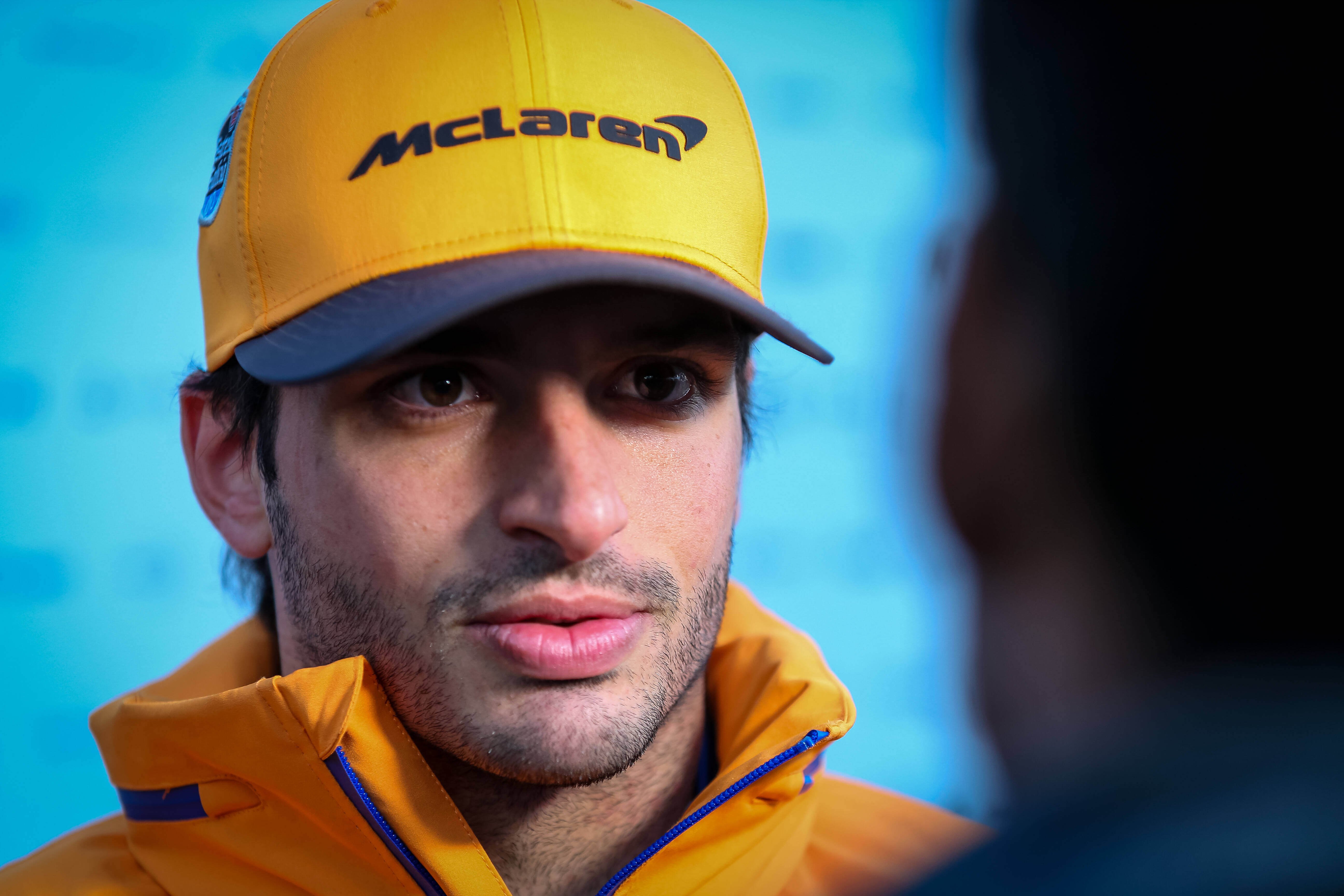 Carlos Sainz Jr., takes part in the tests for the new Formula One Grand Prix season at the Circuit de Catalunya in Montmelo, Barcelona.
